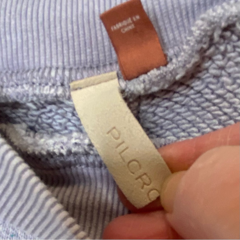 Pilcro Off-the-Shoulder Slouchy Lavender Sweater, Size Small - Picture 6 of 7